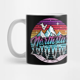 Retro 80s Northstar Ski Mug